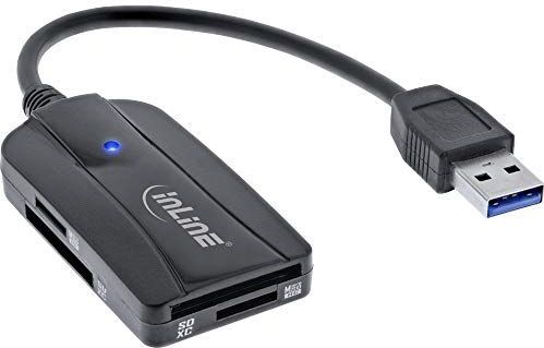 InLine - 66772A - Card Reader - USB 3.1 - USB-A - Compatibel met SD/SDHC/SDXC