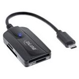 InLine 66772C geheugenkaartlezer USB 3.2 Gen 1 (3.1 Gen 1) Type-C Zwart