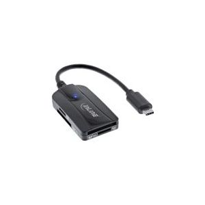 InLine 66772C geheugenkaartlezer USB 3.2 Gen 1 (3.1 Gen 1) Type-C Zwart