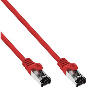 S/FTP CAT8.1 40 Gigabit Netwerkkabel - CU - 10 meter - Rood