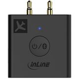 InLine - Vliegtuigadapter - Bluetooth 5.0 - Audio Zender - Zwart - Universeel