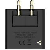 InLine - Vliegtuigadapter - Bluetooth 5.0 - Audio Zender - Zwart - Universeel