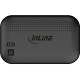 InLine - Vliegtuigadapter - Bluetooth 5.0 - Audio Zender - Zwart - Universeel