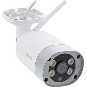 InLine® SmartHome HD buitencamera met ledlicht, IP66