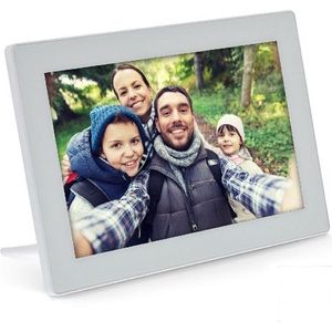 InLine®, Digitale WiFi-fotolijst WiFRAME, 10,1"", 1280x800 16:9 LCD IPS touchscreen, Frameo APP, wit