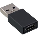 InLine 35398 interface hub USB 2.0 Type-C 5000 Mbit/s Zwart