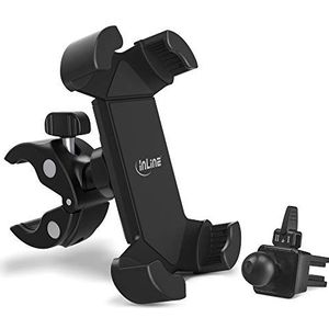 InLine 23156F houder Passieve houder Mobiele telefoon/Smartphone, Navigator Zwart