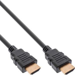 InLine® Ultra High Speed 8K4K gecertificeerde HDMI-kabel, stekker op stekker, 1 m
