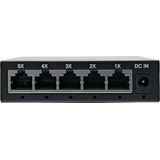 InLine® - Gigabit Netwerk Switch - 5-poort - 1 GBit/s - Desktop - Metalen Behuizing