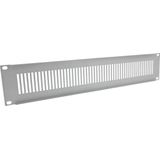 Merk - Model - Ventilatiepaneel - Grijs - Metaal - 1U