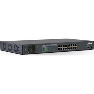 InLine 32316P netwerk-switch Gigabit Ethernet (10/100/1000) Power over Ethernet (PoE) 1U Zwart