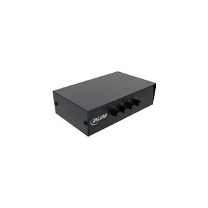 InLine® AV schakelaar handmatig 4-poort, 3X RCA IN/Out