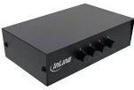InLine® Handmatige AV-schakelaar met 4 poorten, 3 RCA in/out