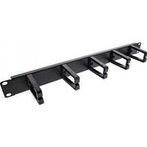 InLine 19110O rack-toebehoren Paneel voor kabelbeheer
