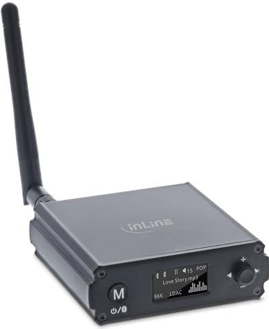 InLine - HiFi Audio Receiver - Bluetooth 5.1 - Zwart - USB-C