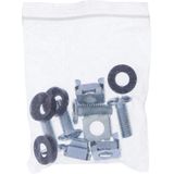 InLine - Top-hat Rail - Accessoires voor Serverkasten - Zwart - 1U - Horizontale of Verticale Installatie