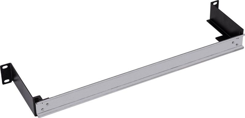 InLine - Top-hat Rail - Accessoires voor Serverkasten - Zwart - 1U - Horizontale of Verticale Installatie