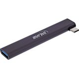Slim - USB-C Hub - Grijs - 3x USB-A 2.0 en 1x USB-A 3.2 Gen 1