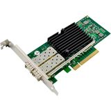 InLine - Dubbele 10 Gigabit Netwerkkaart - 2x SFP+ - PCIe x8