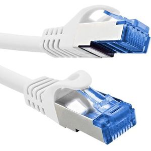 InLine® Patchkabel, Cat.6A, S FTP, TPE (LSZH), CCA, wei&#223;, 10m