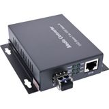 InLine - Netzwerk Media Konverter - 10Gb/s - TP zu SFP+ - Optische Glasvezel