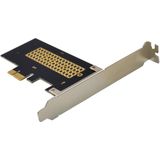 InLine - PCI Express Kaart - Intern NVMe M.2 - PCIe 3.0 x1 - Efficiënte Opslagoplossing