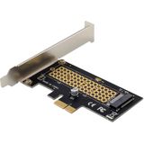 InLine - PCI Express Kaart - Intern NVMe M.2 - PCIe 3.0 x1 - Efficiënte Opslagoplossing