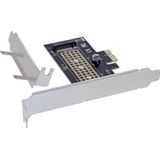 InLine - PCI Express Kaart - Intern NVMe M.2 - PCIe 3.0 x1 - Efficiënte Opslagoplossing