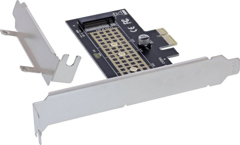 InLine - PCI Express Kaart - Intern NVMe M.2 - PCIe 3.0 x1 - Efficiënte Opslagoplossing