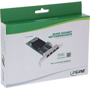 InLine 51127D netwerkkaart Intern Ethernet 1000 Mbit/s