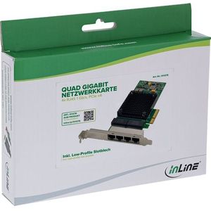 InLine 51127E netwerkkaart Intern Ethernet 1000 Mbit/s