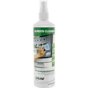 InLine - Schermreinigingsspray - 250ml - Geschikt voor Laptop en TFT