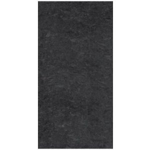 Rak  Tegel 30 x 60 cm - Zwart - Keramiek - Rechthoekig - 6 stuks - 1,08 m2 - Universeel - Vloertegels - Wandtegels - Tegels - A09GLOUN-057.X0P