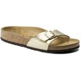 Birkenstock Madrid BF Gold Narrow Dames Slippers - Gold - Maat 41