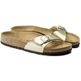 Birkenstock Madrid BF Gold Narrow Dames Slippers - Gold - Maat 41