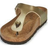 Birkenstock - Gizeh BS - Goudkleurige Teenslippers-38