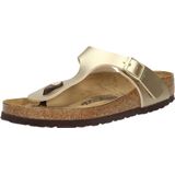 Birkenstock - Gizeh - Teenslipper - Imitatieleer - Zwart