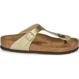 Birkenstock - maat 40 - Gizeh BS - Goudkleurige Teenslippers