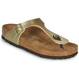 Birkenstock - maat 40 - Gizeh BS - Goudkleurige Teenslippers