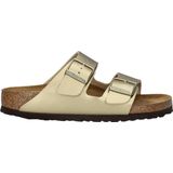 Birkenstock, Dames, Schoenen, Grijs, Maat: 41 EU Leer,