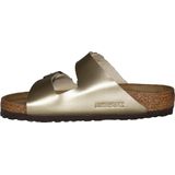 Birkenstock, Dames, Schoenen, Grijs, Maat: 41 EU Leer,