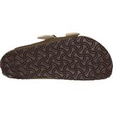 Birkenstock, Dames, Schoenen, Grijs, Maat: 41 EU Leer,