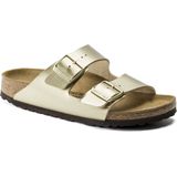 Birkenstock, Dames, Schoenen, Grijs, Maat: 41 EU Leer,