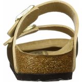 Slipper Birkenstock Women Arizona Birko-Flor Gold Narrow