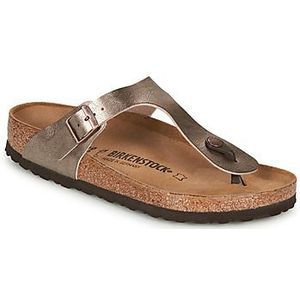 Birkenstock - Gizeh - Teenslippers - Taupe - Birko-Flor