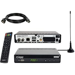 Comag DVB-T2 Thuisbundel met Passieve Antenn - TV-ontvanger