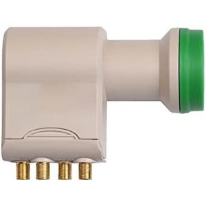 Humax Green Power LNB voor multi-switch, bescherming tegen weersinvloeden, LTE filter (Quattro LNB, 60 mm), LNB, Veelkleurig