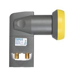 Humax - Digital LNB 122 - Twin Universal LNB - Gold - Metalen Behuizing