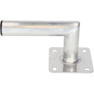 Sky Vision - Aluminium Muurbeugel - Zilver - Wandbeugel Hart - Gelast van Aluminium