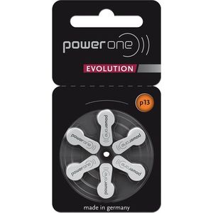 Powerone Evolution | P13 | Hoortoestel batterij met oranje sticker